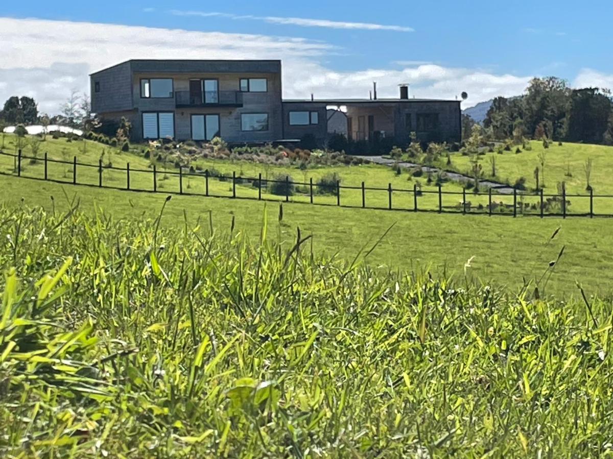צ'ונצ'י Cabanas Arrayanes De Huillinco En Chiloe מראה חיצוני תמונה