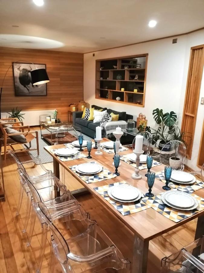 צ'ונצ'י Cabanas Arrayanes De Huillinco En Chiloe מראה חיצוני תמונה