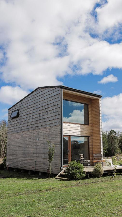צ'ונצ'י Cabanas Arrayanes De Huillinco En Chiloe מראה חיצוני תמונה